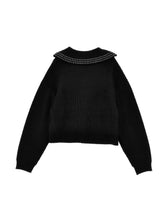 Load image into Gallery viewer, Studded collar sweater