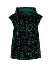 Load image into Gallery viewer, Rhinestone hooded dress