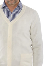 Load image into Gallery viewer, 100% ITALIAN CASHMERE SLIM FIT CARDIGAN
