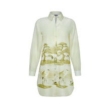 Load image into Gallery viewer, Mirage Shirt Dress - Green