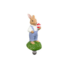 Load image into Gallery viewer, Seferî Storyteller Plate Charm - Bunny Family - Set of 4