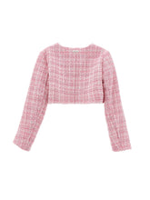 Load image into Gallery viewer, Boucle jacket with jewel buttons