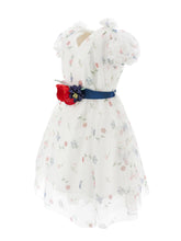 Load image into Gallery viewer, Botanical Print Tulle Dress