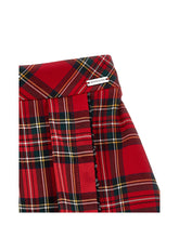 Load image into Gallery viewer, Pleated tartan skirt