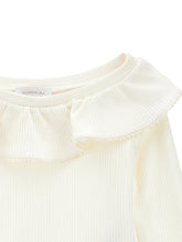 Load image into Gallery viewer, Ribbed sweater with ruffles