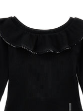 Load image into Gallery viewer, Ribbed sweater with ruffles