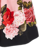 Load image into Gallery viewer, Tartan and rose skirt