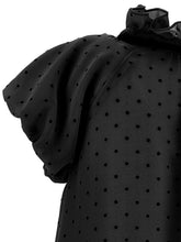 Load image into Gallery viewer, Polka dot and ruffled dress