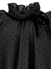 Load image into Gallery viewer, Polka dot and ruffled dress