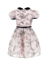 Load image into Gallery viewer, Monnalisa dress flowers collar