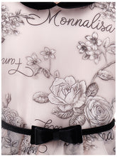 Load image into Gallery viewer, Monnalisa dress flowers collar