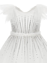 Load image into Gallery viewer, Tulle dress with rhinestones