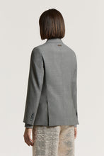 Load image into Gallery viewer, Double-breasted two-way stretch wool blazer