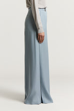 Load image into Gallery viewer, Pure tencel twill palazzo trousers