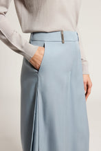 Load image into Gallery viewer, Pure tencel twill palazzo trousers