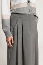 Load image into Gallery viewer, Stretch wool midi skirt