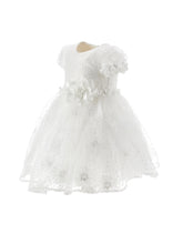 Load image into Gallery viewer, Floral embroidery tulle dress