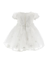 Load image into Gallery viewer, Floral embroidery tulle dress