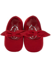 Load image into Gallery viewer, Elegant bow ballerinas