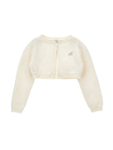Load image into Gallery viewer, Cardigan with monogram rhinestones