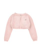Load image into Gallery viewer, Cardigan with monogram rhinestones