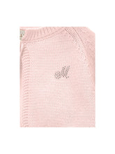 Load image into Gallery viewer, Cardigan with monogram rhinestones