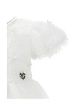 Load image into Gallery viewer, Tulle dress with puff sleeves