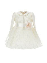 Load image into Gallery viewer, Hearts dress with flower