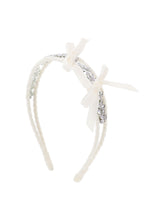Load image into Gallery viewer, Crystal headband with knot