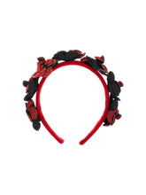 Load image into Gallery viewer, Rose velvet headband