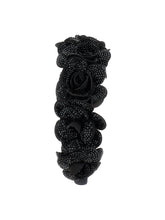 Load image into Gallery viewer, Rose velvet headband
