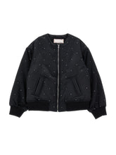Load image into Gallery viewer, Monnalisa rhinestone bomber jacket