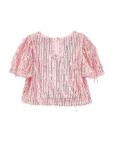 Load image into Gallery viewer, Sequin fringe top