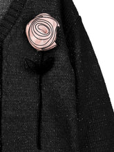 Load image into Gallery viewer, 3D Flower Cardigan