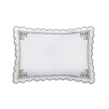Load image into Gallery viewer, Seferî Flower Garden Standard Sham - Green
