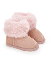Load image into Gallery viewer, Ankle boots with rhinestones and bows