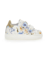Load image into Gallery viewer, Sneakers with little flowers and glitter