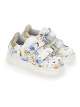 Load image into Gallery viewer, Sneakers with little flowers and glitter
