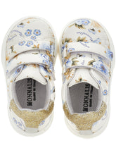 Load image into Gallery viewer, Sneakers with little flowers and glitter