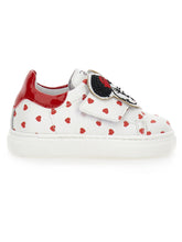 Load image into Gallery viewer, Minnie heart rhinestone sneakers