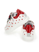 Load image into Gallery viewer, Minnie heart rhinestone sneakers