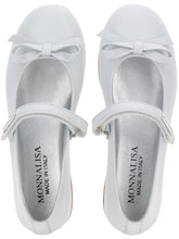 Load image into Gallery viewer, Leather ballerinas with bow