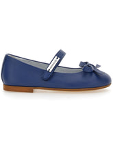 Load image into Gallery viewer, Leather ballerinas with bow
