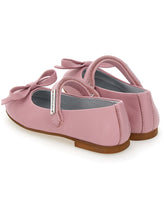 Load image into Gallery viewer, Leather ballerinas with bow