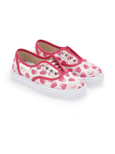 Load image into Gallery viewer, Canvas sneakers hearts