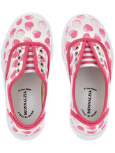 Load image into Gallery viewer, Canvas sneakers hearts