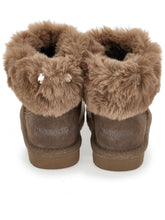 Load image into Gallery viewer, Fur Boots with Rhinestones