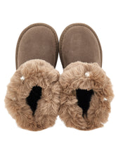 Load image into Gallery viewer, Fur Boots with Rhinestones