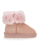 Load image into Gallery viewer, Fur Boots with Rhinestones