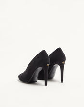 Load image into Gallery viewer, Open Toe Révélé Suede Pumps 105Mm